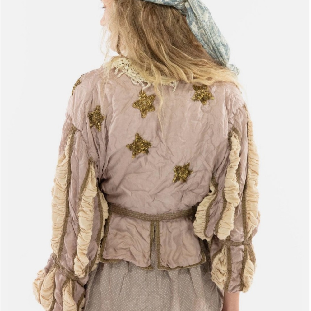 Beautiful Magnolia Pearl Lilac Silk Monique Jacket!